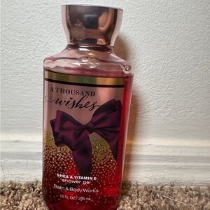 Bath & Body Works A Thousand Wishes Shower Gel - Purple and Gold